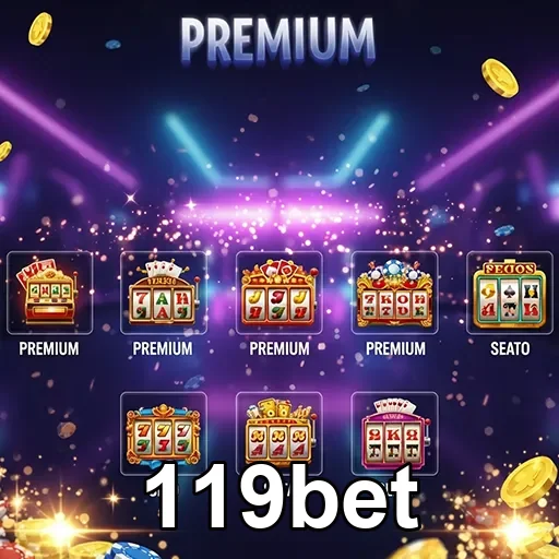 Imagem de jogos de cassino na 119bet, plataforma de apostas online confiável e divertida.