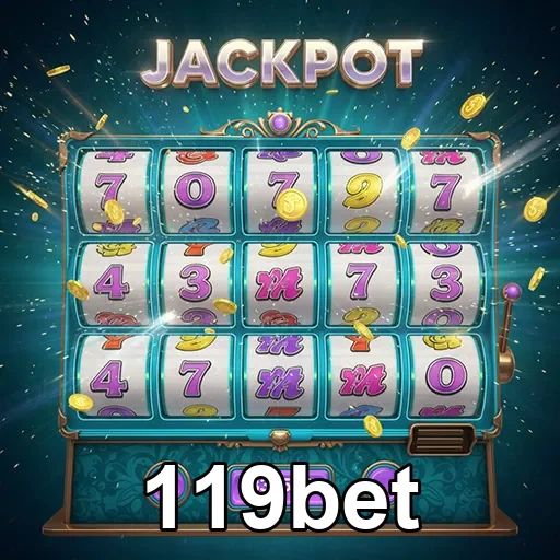 Tela de jogo de slots acessada via app rápido na 119bet